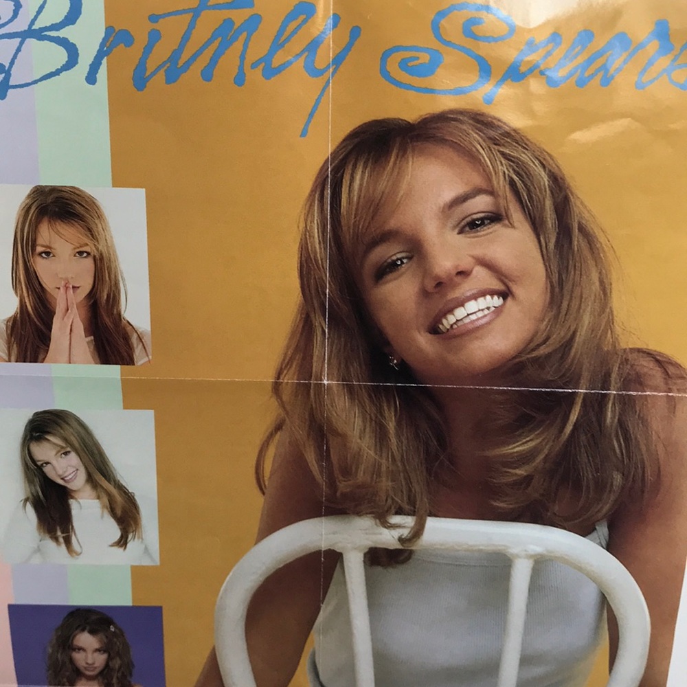 Vintage Britney Spears Poster✨💅🏼